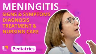 Meningitis  Pediatric Nursing  Nervous System Disorders  LevelUpRN [upl. by Sirron]