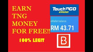 MALAYSIA 100 LEGIT TO EARN TNG MONEY [upl. by Adeys]