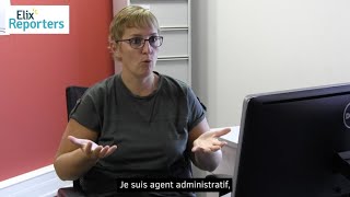 Elix Reporters  le métier dagent administratif par Céline [upl. by Isola2]