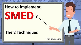 8 Techniques of SMED  SMED Explained  Part 2 [upl. by Eirod618]