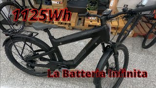 Ebike con BATTERIA INFINITA 1125Wh🔋🔋 Whistle Speed Carbon [upl. by Arek]