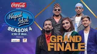 CocaCola NEPAL IDOL SEASON 4 GRAND FINALE  LIVE  AP1HD [upl. by Milburn]