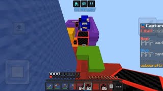 minecraft mcpe mobile ctf gameplay cubecraft [upl. by Eylrahc519]