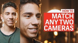 How To Easily Match ANY Two Cameras  Video Editing Tutorials [upl. by Yeh]