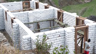 INGENIOUS Earthbag Construction  Building Bag House Inveitons [upl. by Eninnaej]