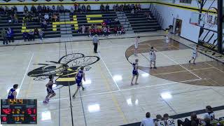 Cadott JV vs McDonell Boys Varsity Basketball [upl. by Anifares]