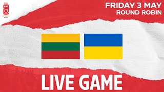 LIVE  Lithuania vs Ukraine  2024 IIHF Ice Hockey World Championship  Division I  Group B [upl. by Eicyaj748]