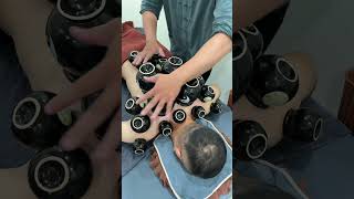 ASMR 🔥Chinese Cupping Therapy asmr cuppingtherapy china massage [upl. by Esorlatsyrc]