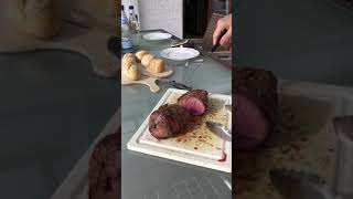 Rinderfilet perfekt grillen  Das Ergebnis [upl. by Bouchier]