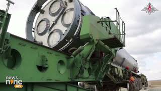 Russias Latest Move Loading NuclearCapable Glide Vehicle into Missile Launch Silo  News9 [upl. by Redmer]