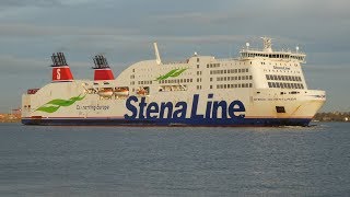 Stena Adventurer Holyhead Dublin ferry [upl. by Idnak]