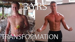 INSPIRATIONAL 3YRS BODY TRANSFORMATION  Alcoholic to Fit  Nicholas Cali [upl. by Hedaza]