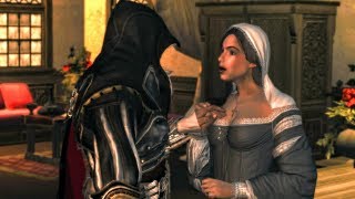 Ezio and Sister Teodora How Nun Became a Courtesan Assassins Creed 2  Venetian Story [upl. by Nesaj]