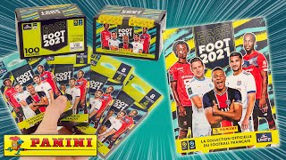 PANINI FOOT 2021 Le pack de démarrage et plus de 1000 vignettes à venir [upl. by Alegnatal]