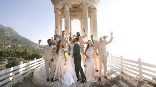 Magdalena amp Maks destination wedding in Mallorca  1 min highlights  Finca Son Marroig Mallorca [upl. by Neryt]