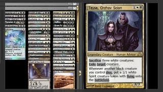 MTG EDH Commander Teysa Orzhov Scion Deck Tech [upl. by Naimaj]