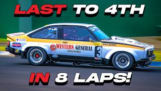 TCM Torana POWERS through the field  Last to 4th in just 8 laps [upl. by Dupre]