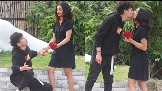 vishal Goswami prank on girlfriend  real girlfriend ka reaction proposing on girlfriend [upl. by Lipkin]