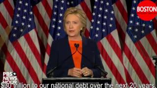 Hillary Clinton Speech  English subtitles  on Donald Trump and his National Security Policies [upl. by Aliek]