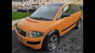 Project Papaya  32k Mile Audi A2 Colour Storm  MrBroons [upl. by Naxor903]