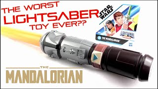 THE MANDALORIAN Din Djarin Lightsaber Squad Toy Review  Votesaxon07 [upl. by Aramak]