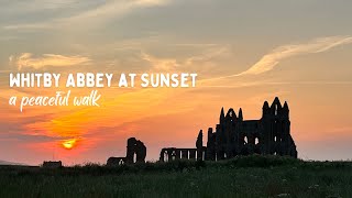 Exploring Whitby Abbey  Spooky Seaside Graveyard  Dracula  Yorkshire English Countryside [upl. by Chari]