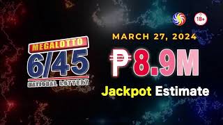 LIVE PCSO 500 PM Lotto Draw  March 27 2024 [upl. by Adnohsak]