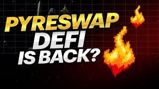 IS DEFI BACK Huge Gains with PYRESWAP [upl. by Ennoval]