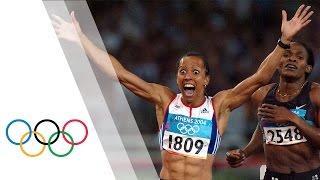 Kelly Holmes Wins 800m Gold First Of The Double  Athens 2004 Olympics [upl. by Llehcsreh]