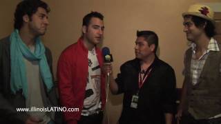 HD reik concert chicago congress grupo reik concierto  entrevista TV latino TVE [upl. by Suhsoj]