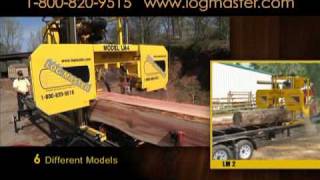 LogMaster portable sawmills [upl. by Ahsinad]