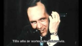 IBM Comedy 1970 Bob Newhart  A Call From Herman Hollerith [upl. by Merriman652]