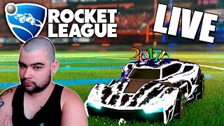 PRIMEIRA LIVE DE 2017  Rocket League e Call of Duty [upl. by Judon629]