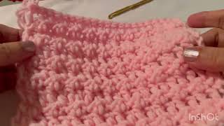 A super easy and stunning crochet pattern 🧶floret stitch crochettutorial crochetstitches [upl. by Drandell]