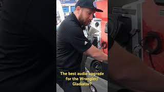 MB Quart Stage 6 Is this the best Gladiator  Wrangler audio upgrade Comment below Jeep [upl. by Euqinot]