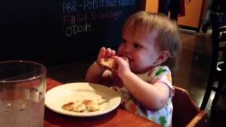 Brileys first pizza [upl. by Anoo]