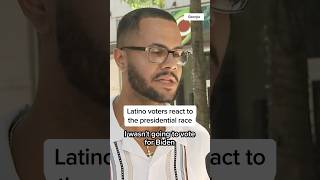 Latino voters react to the presidential race [upl. by Ardnassak872]