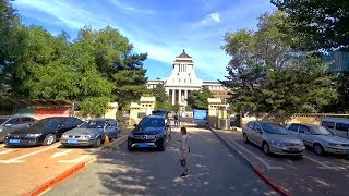 大陸東北吉林長春街頭離開偽滿八大部往偽滿洲國皇宮 To Imperial Palace of Manchukuo Changchun Jilin China [upl. by Nesilla]