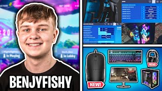 BenjyFishys Season 7 Fortnite Settings Binds amp Setup UPDATED [upl. by Drus]