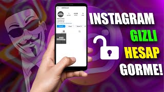 Instagram Gizli Bir Şekilde Hesap Görmek 2024 Kanıtlı Yöntem [upl. by Cymbre]