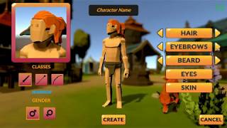 Character Creation in Atavism and Unity [upl. by Adnamal479]