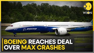 Boeing pleads guilty in Max Fraud case Max victims families protest deal  World News  WION [upl. by Storz]