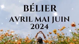 BÉLIER ♈ ️AVRIL MAI JUIN 2024  RENOUVEAU STRATÉGIQUE ✨✨✨ [upl. by Aleyam947]