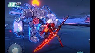 Honkai Impact 3  SSS Vermillion Knight Himeko battlesuit trial gameplay [upl. by Lede157]