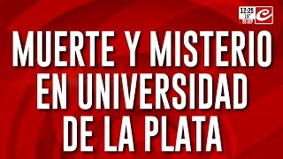 Misterio y muerte un joven cayó desde el techo de la Facultad de Psicología de la UNLP [upl. by Esdras]