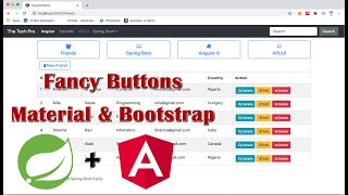 How to Add AddNew Details Edit and Delete Buttons in Angular Using Angular Material and Bootstrap [upl. by Kalvin258]