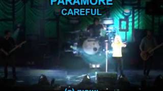 Paramore  Careful KARAOKE [upl. by Bruis]