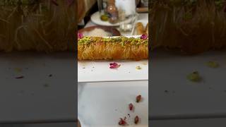 The easiest Knafeh Recipe knafeh cheeselovers [upl. by Cozmo]