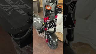 Obarter X7 Scooter 8000 watt 60v 14” Tires [upl. by Nylidam446]