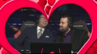 Semmler Kisses Anders at DreamHack Malmö  Cutest eSports Moment in 2016 [upl. by Shandra]